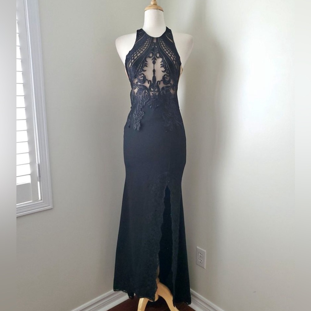 Lace Black Dress